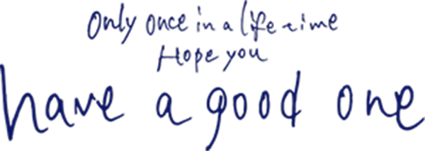 have a good one｜ウェディングプランナー・ライフイベントプランナー中島亜希オフィシャルサイト